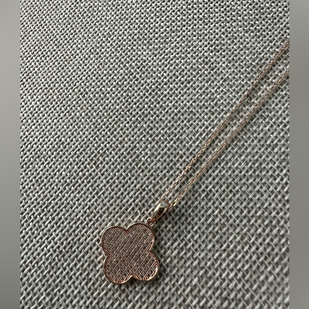 Rose Gold plated Sterling Silver necklace